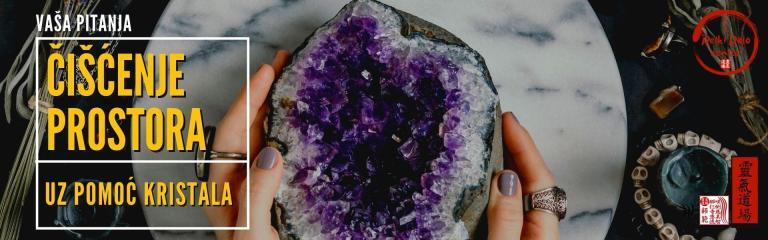 Kristali kao pomoć kod čišćenja prostora