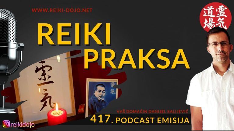 Reiki praksa dolazi u dvije faze