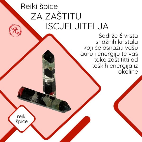 Reiki špice za zaštitu iscjeljitelja