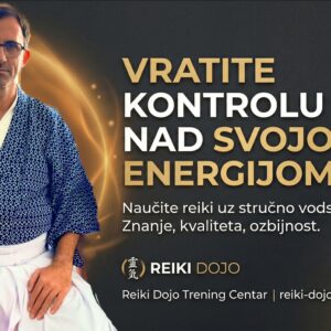 Reiki majstor učitelj Danijel Salijević u Reiki Dojo trening centru - naučite reiki kroz stručno vodstvo i tradicionalne metode