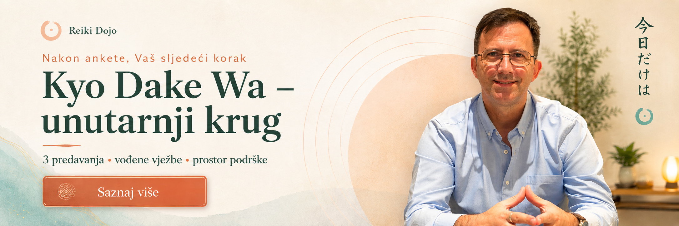 Kyo Dake Wa unutarnji krug – prvi vođeni korak nakon ankete izazova.