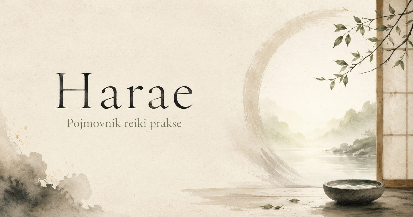 Harae označava čin pročišćenja i vraćanja sklada. Saznajte kako se povezuje s jasnoćom, energetskom higijenom i reiki praksom.