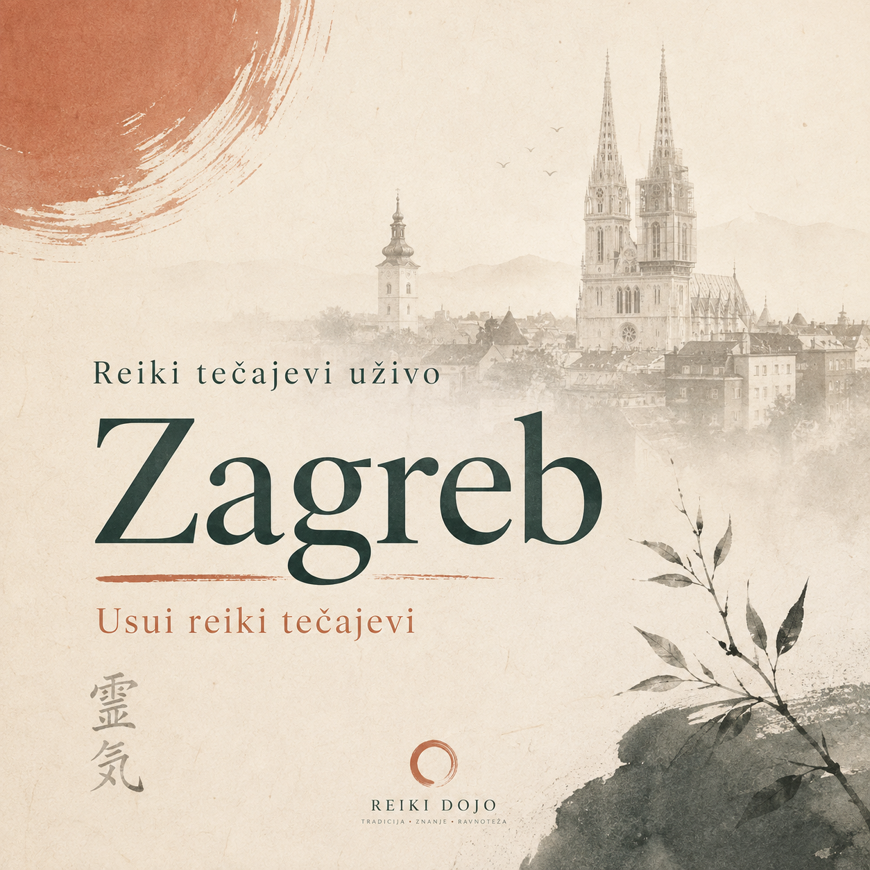 Saznajte termine i prijavite se za reiki tečaj uživo u Zagrebu.
